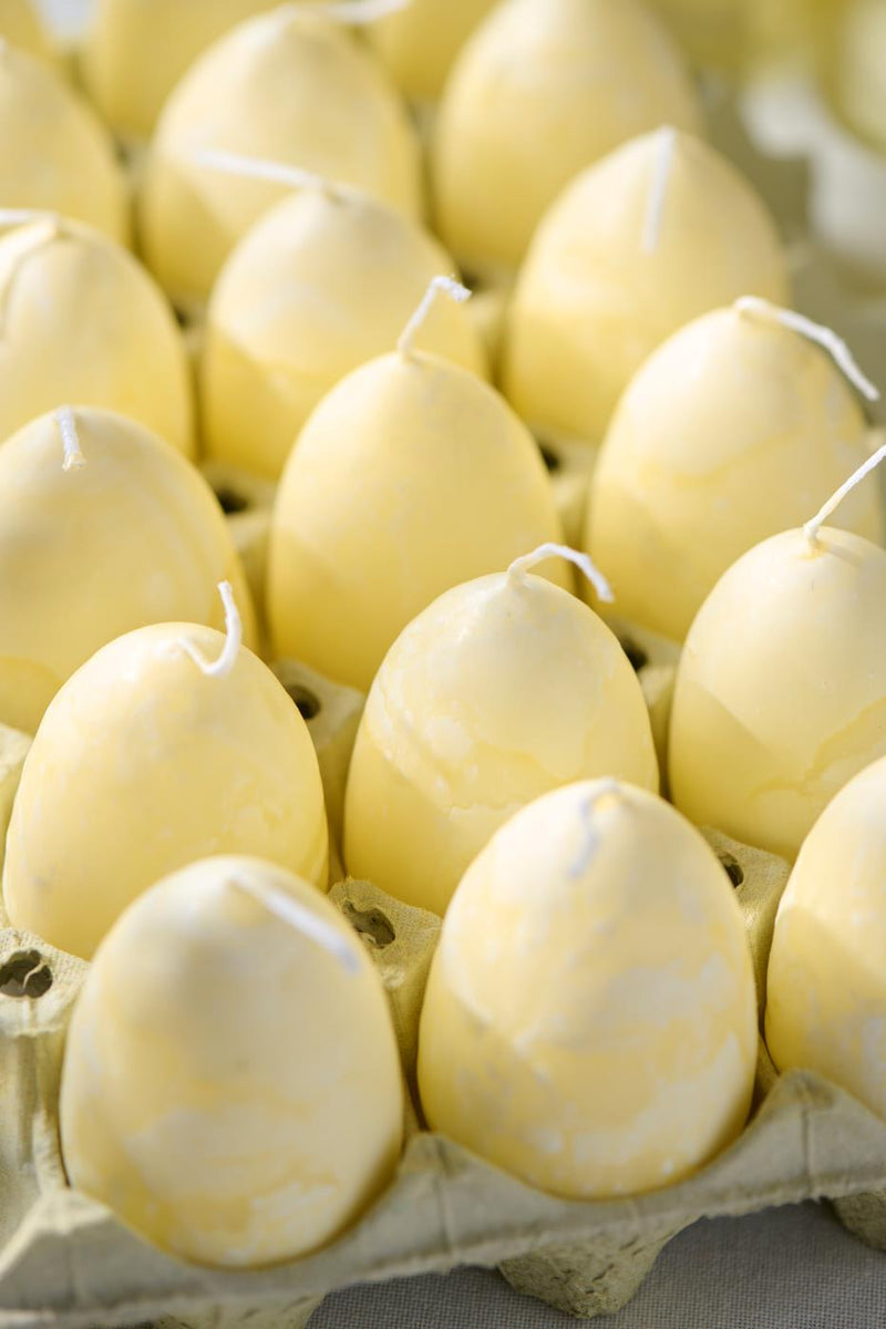 Lemonade Egg Candles