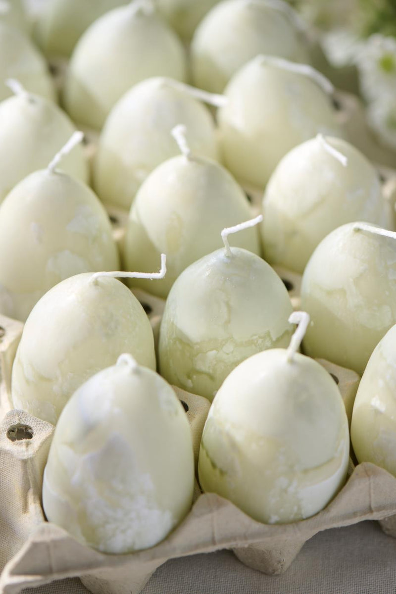 Green Tea Egg Candles