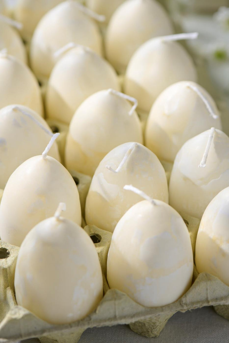 Seashell Egg Candles