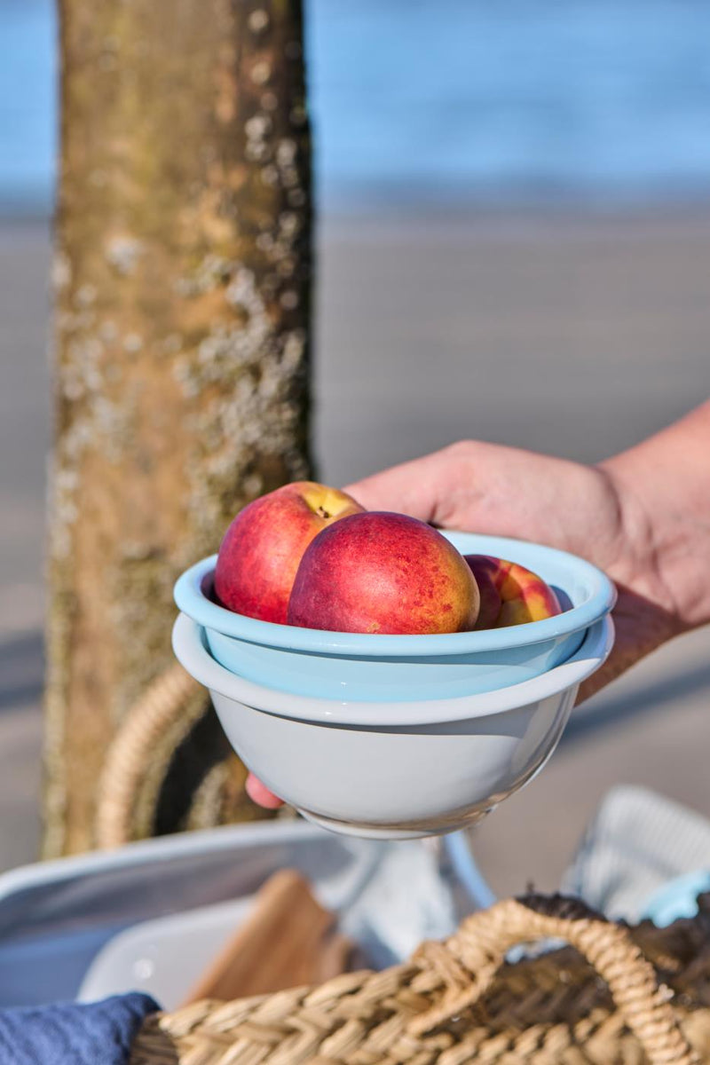 Enamel Light Blue Bowl