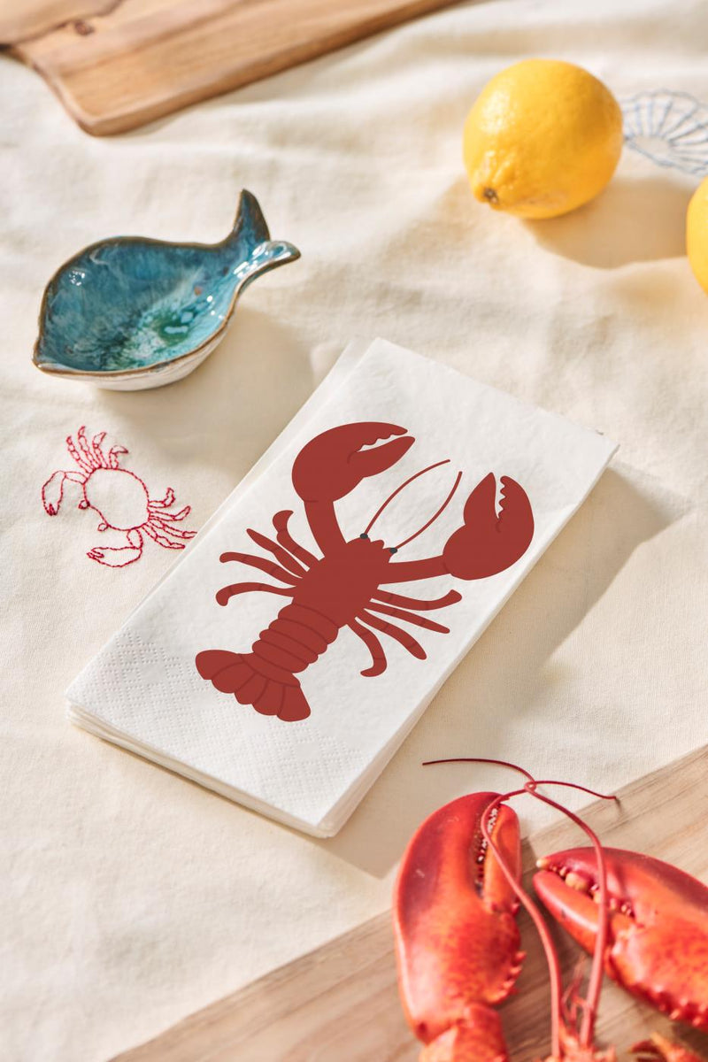 Lobster Napkin 16pc