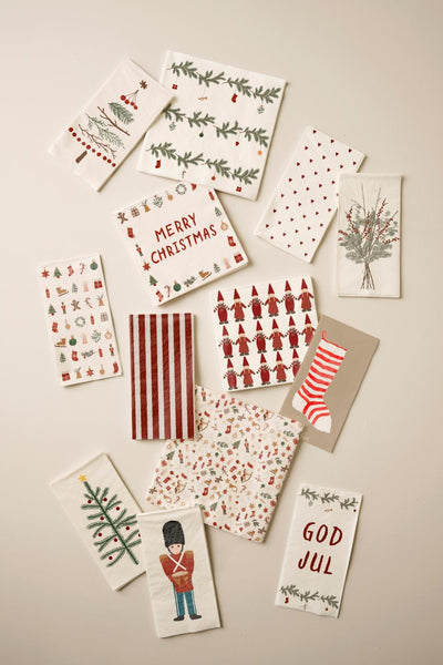 16pc Novelty Christmas Napkins
