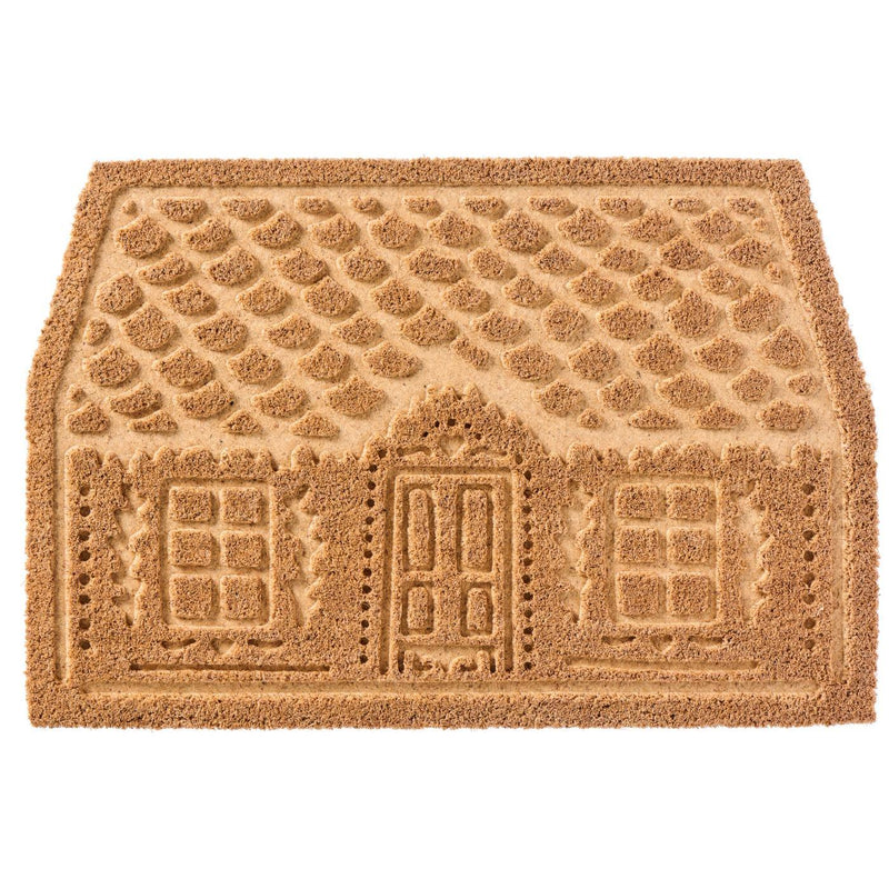 Embossed Christmas House Doormat