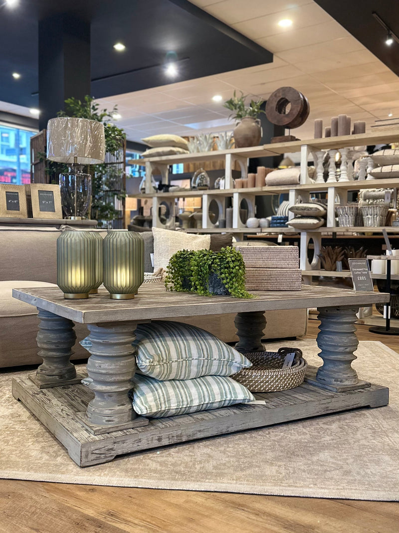 Distressed Pine Coffee Table