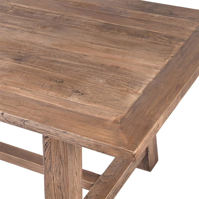 Reclaimed Elm Farmhouse Dining Table