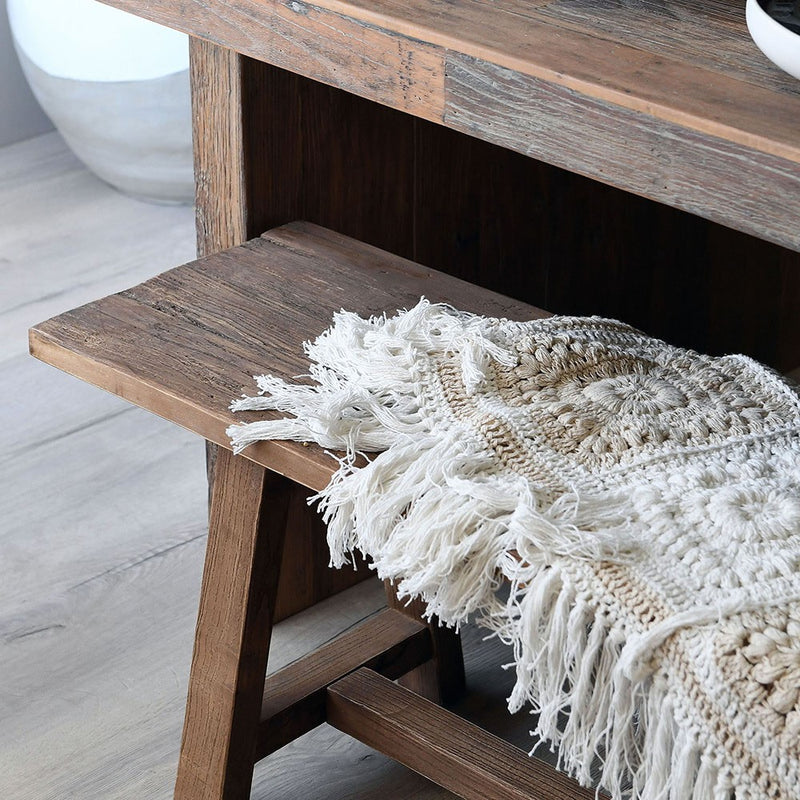 Reclaimed Elm Dining Bench