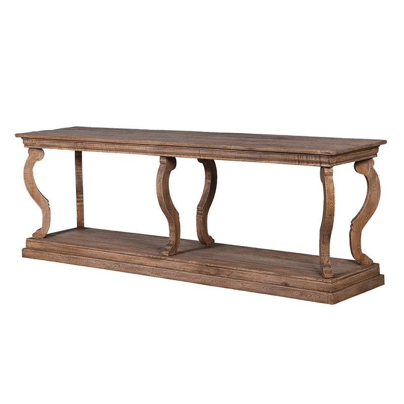 Reclaimed Oak Rustic Console