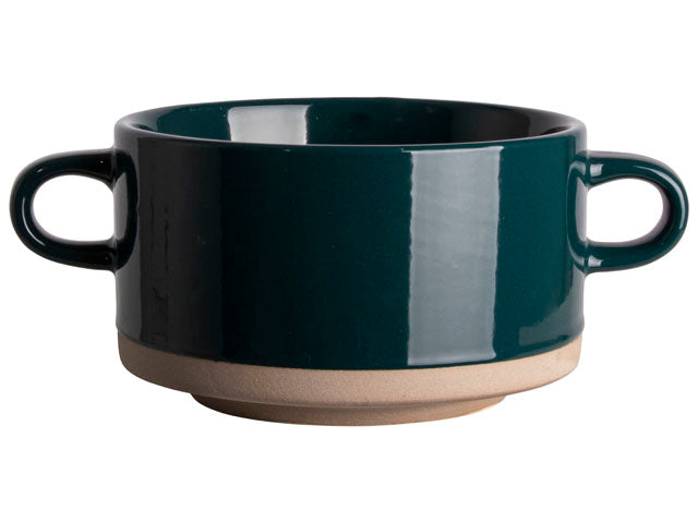 Teal Soup Bowl