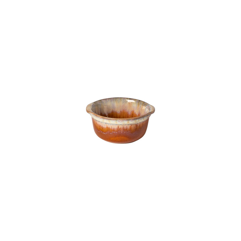 9cm Orange Stoneware Ramekin