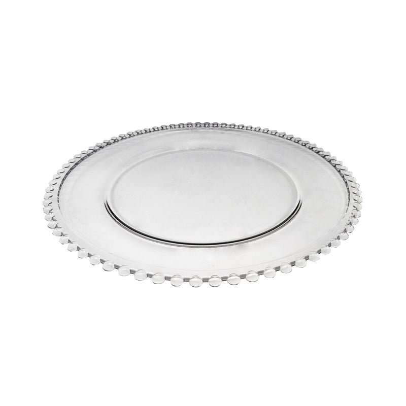 33cm Glass Charger Plate