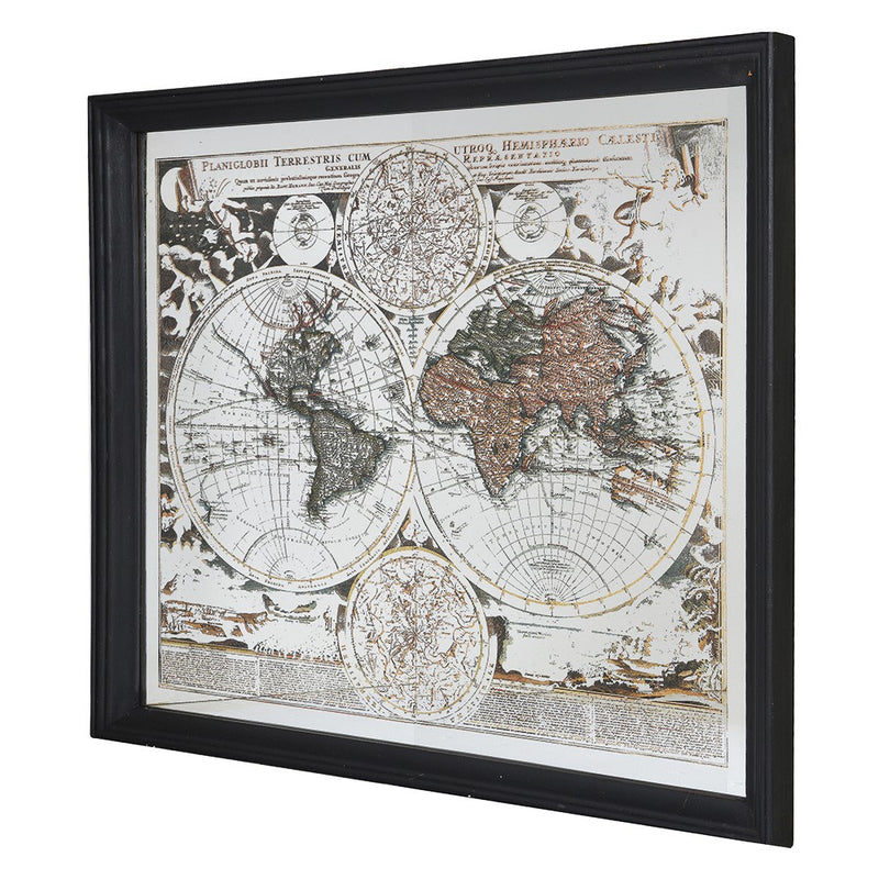 Mirrored World Map