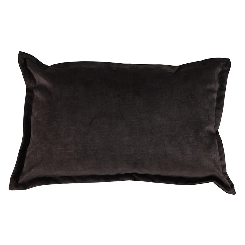 60x40 Brown Piped Cushion