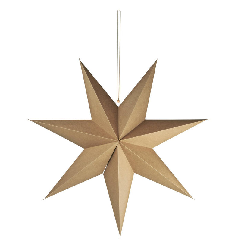 Medium Hanging Natural Star