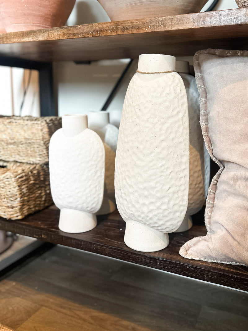 NATU Matte Cream Vase 41cm