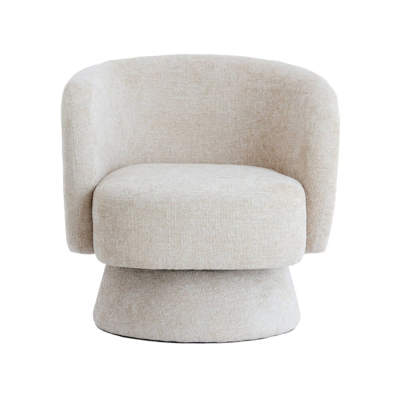 Beige Tub Occasional Chair