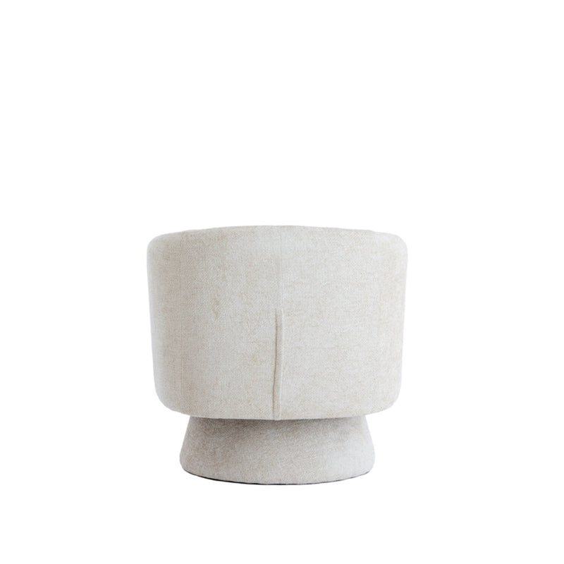 Beige Tub Occasional Chair