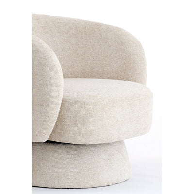 Beige Tub Occasional Chair