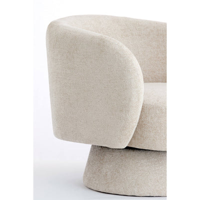 Beige Tub Occasional Chair