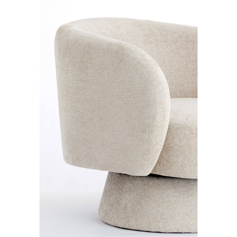 Beige Tub Occasional Chair
