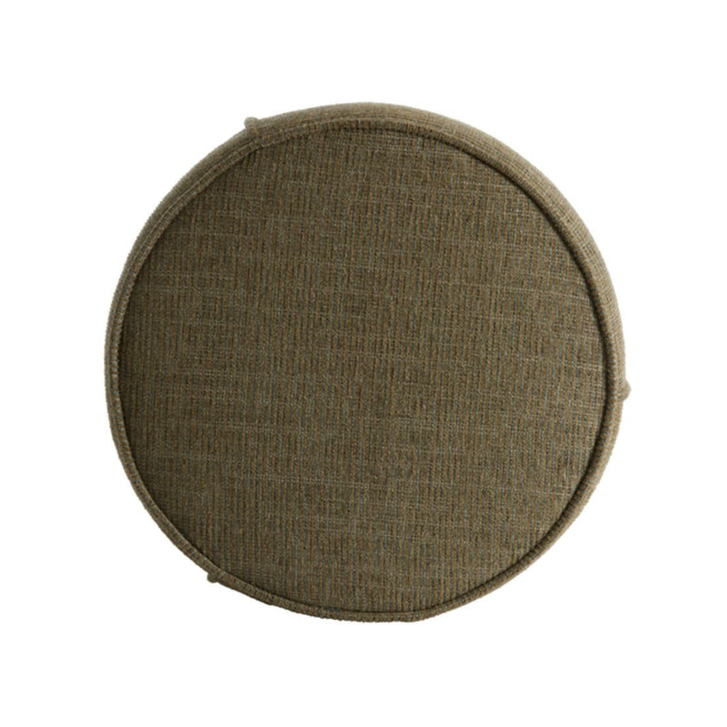 DOMI Green Round Pouf