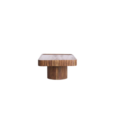 Acacia Ribbed Coffee Table