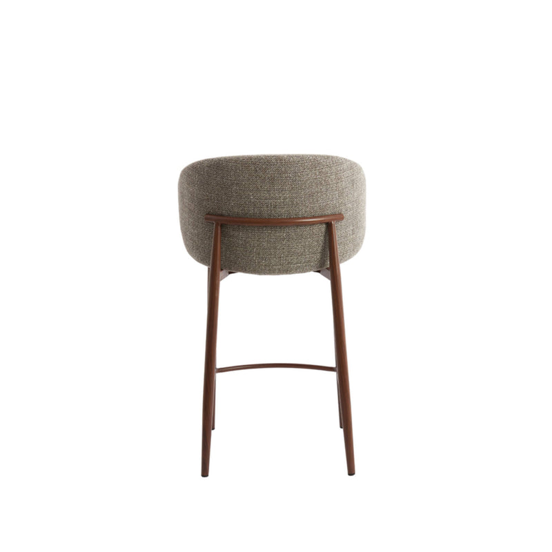 LUKA Grey Bar Stool