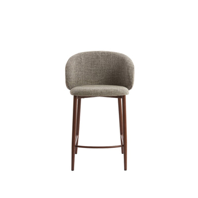 LUKA Grey Bar Stool