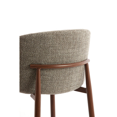 LUKA Grey Bar Stool