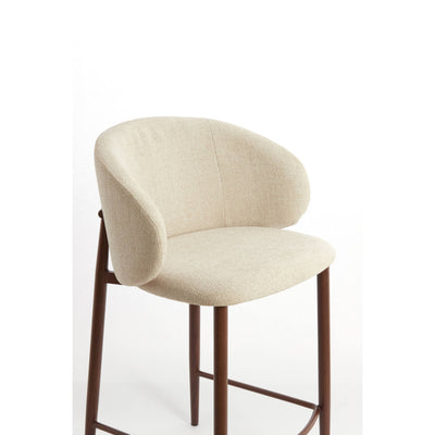 LUKA Cream Barstool