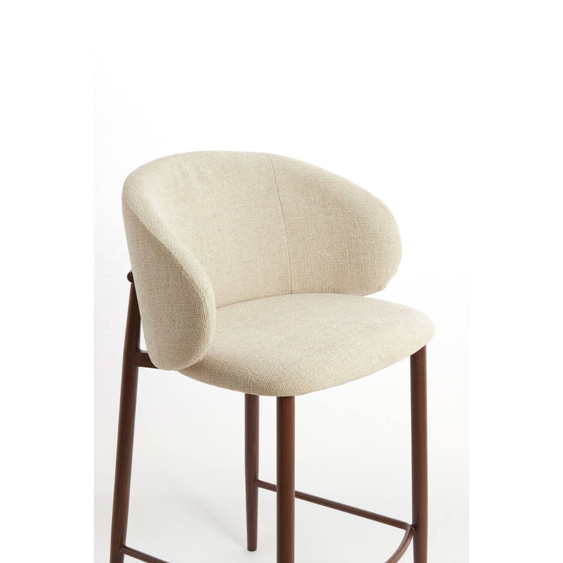 LUKA Cream Barstool