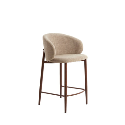 LUKA Light Brown Bar Stool