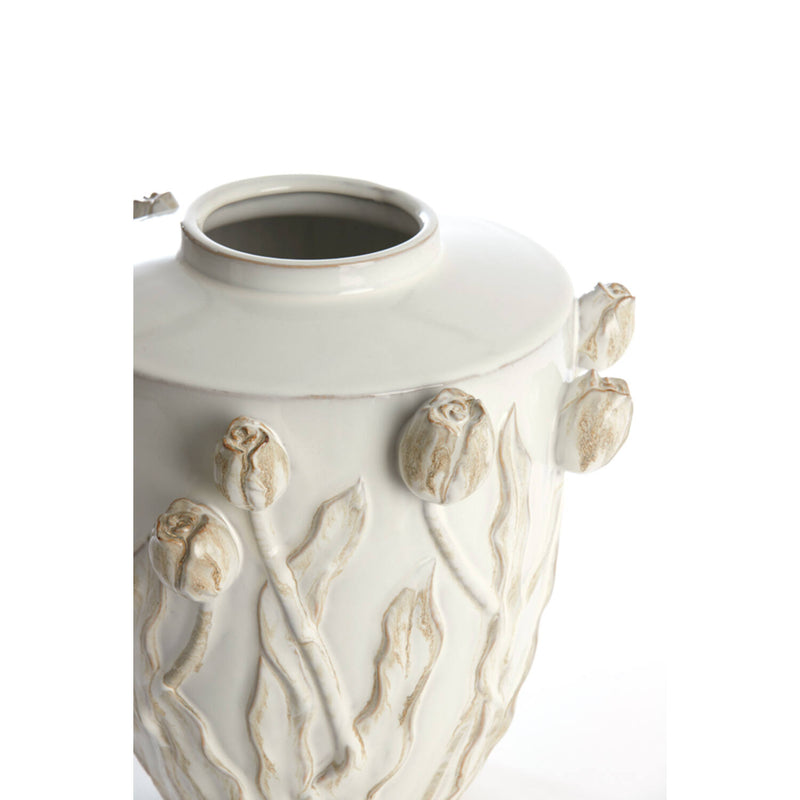 36cm Cream Flower Vase