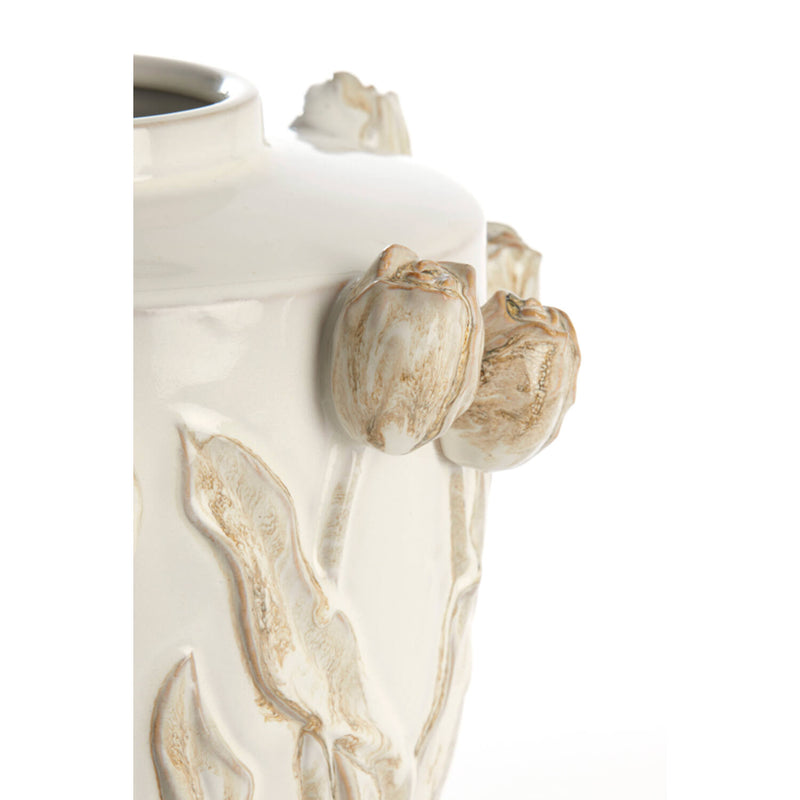 36cm Cream Flower Vase