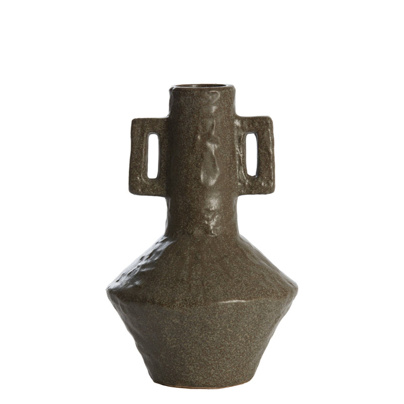 Dark Grey Ceramic Vase