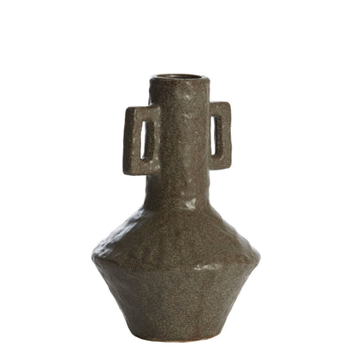 Dark Grey Ceramic Vase