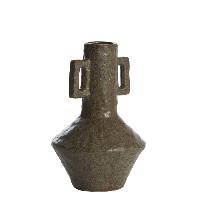 Dark Grey Ceramic Vase