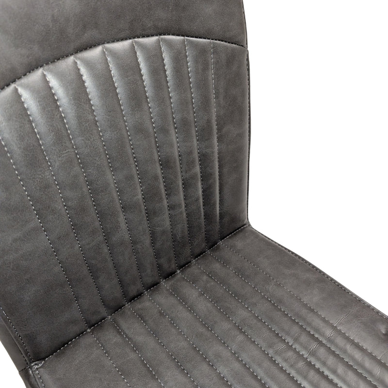 Grey Lennox Bar Stool