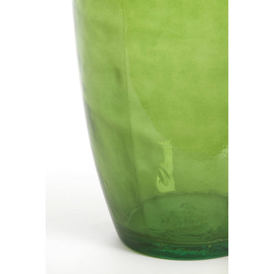 100cm Milky Green Glass Vase