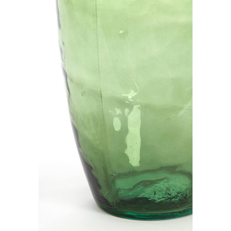 100cm Green Glass Vase