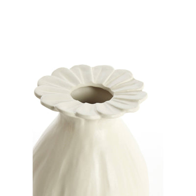 RENA Cream Ceramic Vase 19cm