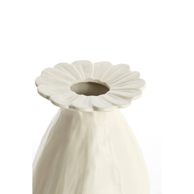 RENA Cream Ceramic Vase 25cm