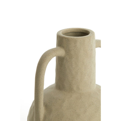 ZORO 16x25.5cm Matte Olive Green Ceramic Vase