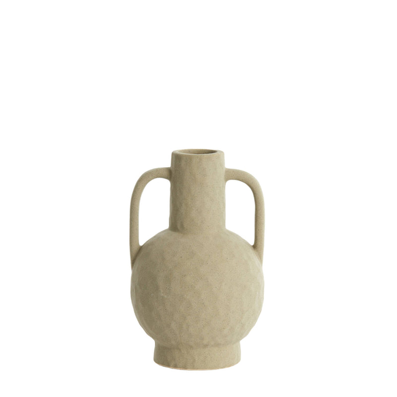 ZORO 16x25.5cm Matte Olive Green Ceramic Vase