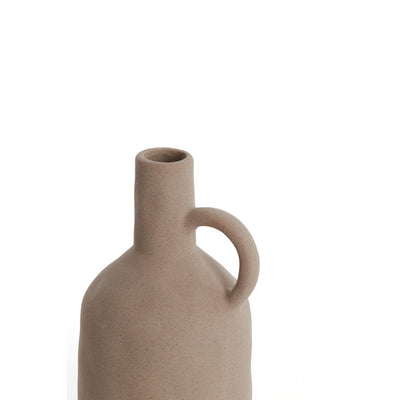 JOANNA Matte Brown Ceramic Vase