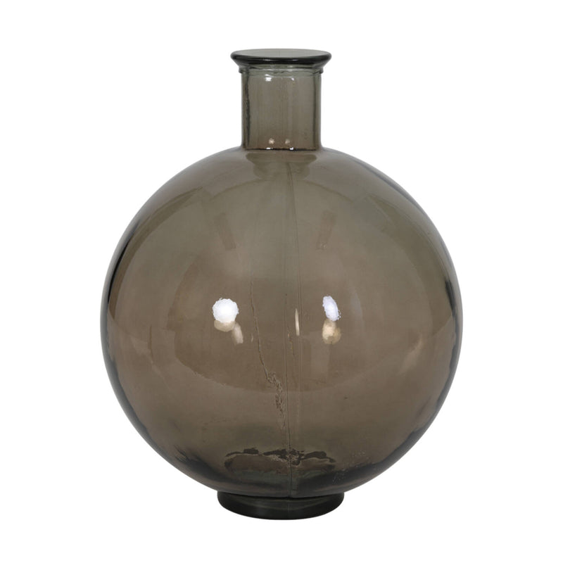 Taupe Glass Vase 44cm