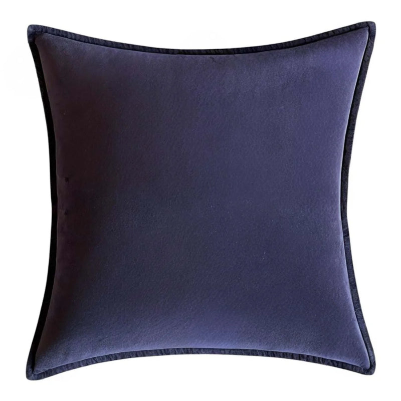 Deep Navy Velvet Cushion 50x50cm