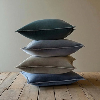 Deep Navy Velvet Cushion 50x50cm