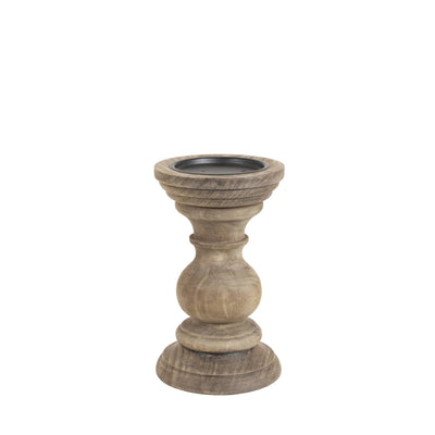 PESCAR Dark Brown Candle Holder