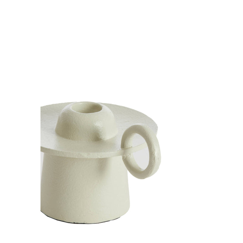 Small Cream Candle Stick