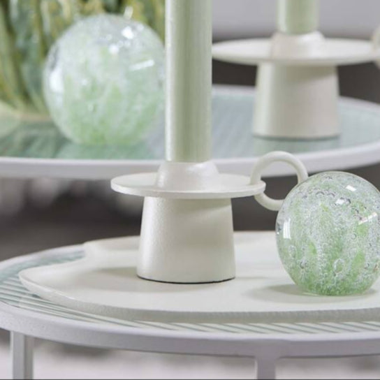 Small Cream Candle Stick